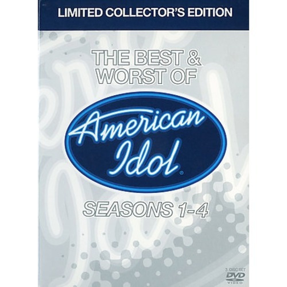 American Idol - The Best And Worst of American Idol Seasons 1-4 DVD NEW Sealed
